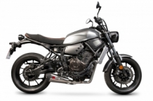 Scorpion Serket Taper Titanium Volledig Uitlaatsysteem zonder E-keur Yamaha XSR 700 2016 - 2020